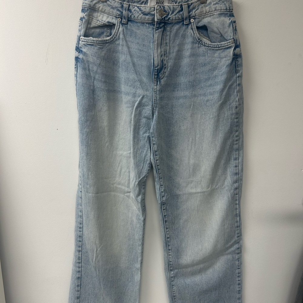 Refuge Light Blue Flare Jeans